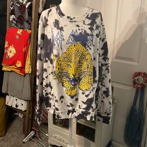 Urban outfitters Def Leppard sweatshirt